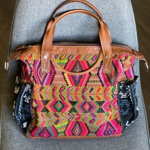 SOLD - Amado Green Wheat OOAK Huipil CDB